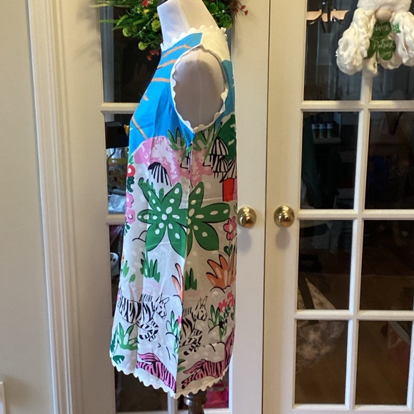 Source Unknown Colorful Graphic Mini Dress - Picture 2 of 10